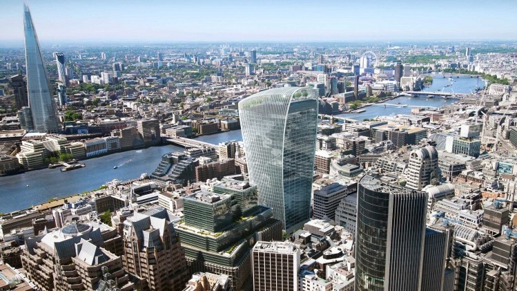 Rhubarb's contracts include the Sky Garden restaurant at the Walkie Talkie