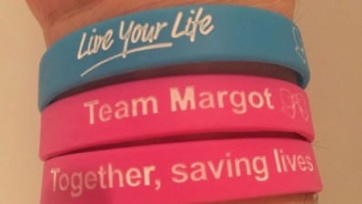 Supporting restaurants and pubs will give out 150,000 cyan blue wristbands in support of Live Your Life Day and the Team Margot Foundation