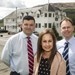 Andrew McKnight, managing director of the Bridge of Orchy Hotel; Nadia Reis, general manager of the hotel and Ian Craig, relationship manager at Bank of Scotland (l-r) celebrate the hotel's renovation