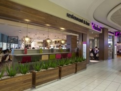 Rhubarb's new, improved and larger restaurant at Heathrow's Terminal Three 