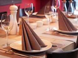 The new Lotus Professional NexxStyle air-cushioned napkin range has been launched in six colours including cocoa