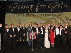 Craft Guild of Chefs Awards 2012: Cyrus Todiwala was among the chefs recognised at an award ceremony at Wembley Stadium