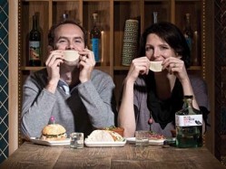 Wahaca's Mark Selby and Thomasina Miers will try out a new concept - Burrito Mama - at One New Change this autumn. Photo: Mat Quake