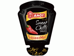 The SqueezMe! Amoy Sweet Chilli chargeable sauce format complements ‘grab and go’ offerings