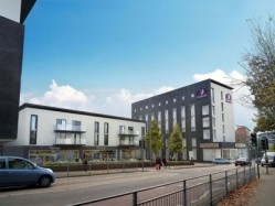 Whitbread has taken this site for an 80-bedroom Premier Inn hotel and 200-cover Beefeater Grill restaurant in Farnborough