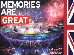 VisitBritain's GREAT campaign promotes Britain internationally as a place to visit and do business