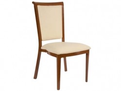 The Wood Effect Chairs are aluminium-coated, making them scratch resistant and very durable