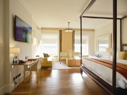 The Grove Hotel, part of Ralph Trustees' hotel group, has sensors in bedrooms to help guests to become more energy-efficient without fore-going the luxury of a hotel stay
