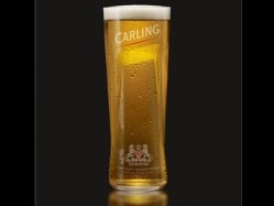 Four million of Carling's new pint and half-pint glasses will be made available to pubs, bars and clubs across the UK