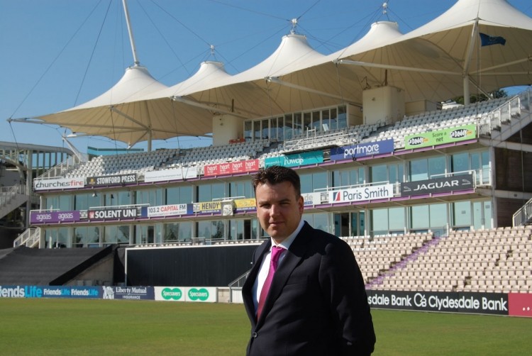 Dominic Osborne, general manager, Hilton Hotel & Spa at The Ageas Bowl