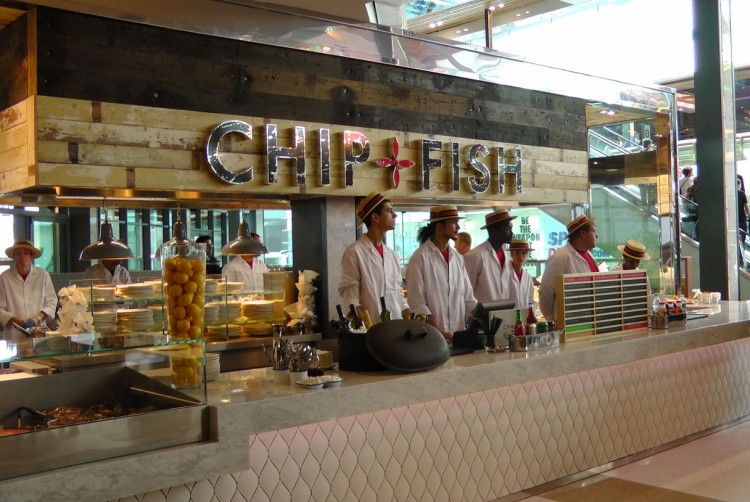 Chip and Fish at Westfield Stratford City