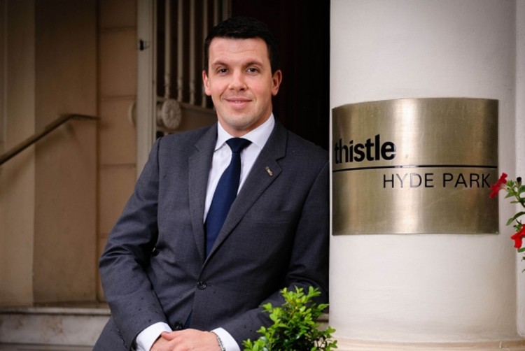 Andrew Byrne, general manager, Thistle Hyde Park