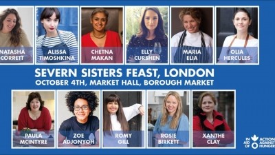 Romy Gill brings female-led fundraising feast to Borough Market