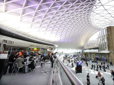 London’s King's Cross Station has seen retail sales increased by 26 per cent