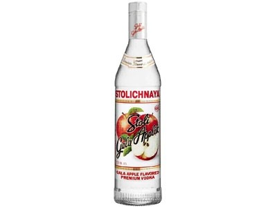Stolichnaya Vodka's new red apple flavoured spirit