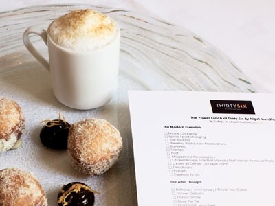 Dukes St James London has launched the ‘Power Lunch’ menu at its recently launched restaurant Thirty Six By Nigel Mendham