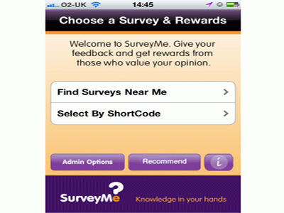 SurveyMe enables guests to give real-time feedback in restaurants from their smartphone