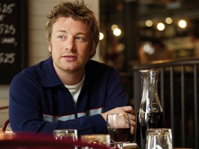 Chef Jamie Oliver has topped a list of celebrity bosses deemed to be the most rewarding to staff in the UK
