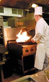 Restaurants served gas oven warning