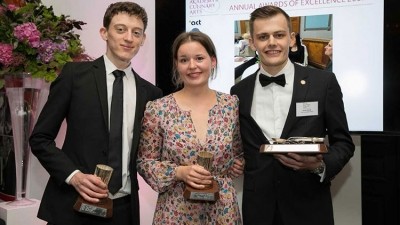 Royal Academy of Culinary Arts Awards for Excellence chefs 2017