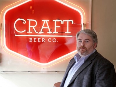 Martin Hayes oversees Craft Beer Co sites in Brixton, Clapham, Clerkenwell, and Islington, as well as a site in Brighton