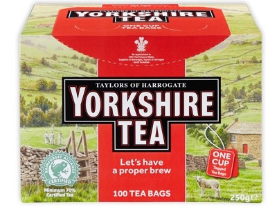 Yorkshire Tea's new product for caterers is available with strings and tags and has done away with the envelope to make things easier for caterers