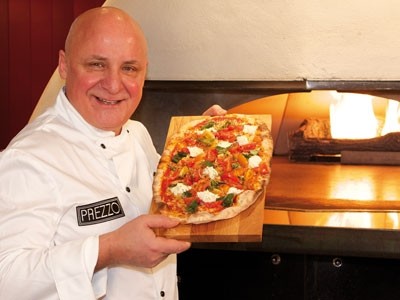 Aldo Zilli is the first celebrity chef to create a pizza range for Prezzo