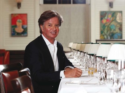 Resturant mogul Richard Caring talks exclusively to Restaurant magazine for its December issue. Image courtesy of John Carey.
