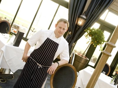 Kenny Atkinson in his fine dining restaurant at Rockliffe Hall which will only offer tasting menus from now on