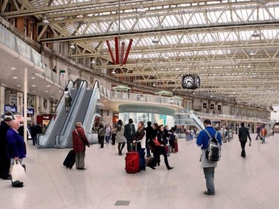 Carluccio's and Corney & Barrow are the first hospitality operators to be confirmed for the new balcony development at London Waterloo train station which is due to open in July