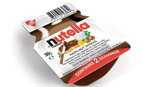 Nutella is now available in 15g and 30g packs
