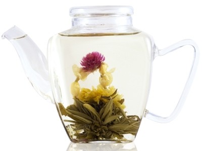 Exotic Teapot's new flowering teas unfurl theatrically when steeped in hot water