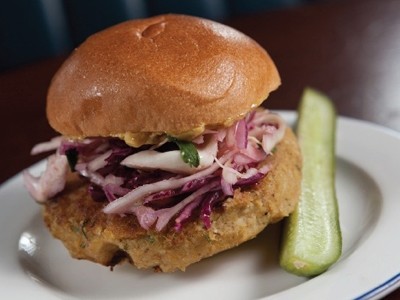 Vegetarian burgers are now the most popular veggie choice on a pub's menu