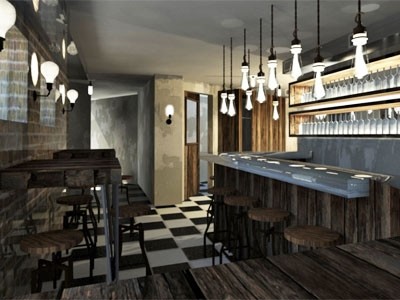 Garufin restaurant & café-bar will open on 24 October in Lambs Conduit Passage, Holborn