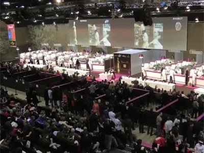 The Bocuse d'Or Arena at Eurexpo in Lyon