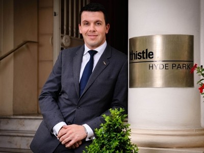 Andrew Byrne has been appointed as general manager of Thistle Hyde Park hotel