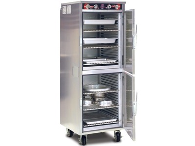 The new FWE cabinet uses a convection heat system to keep food oven-fresh and guard against dehydration and shrinkage