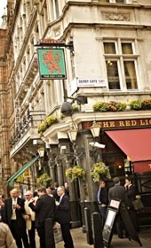 Fuller's Red Lion pub in London's Parliament Street