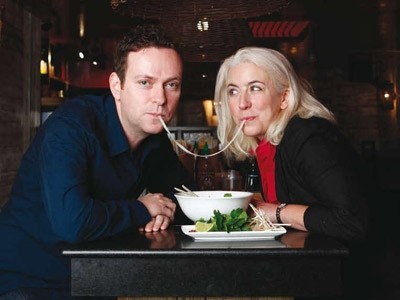 Stephen and Juliette Wall, founders of Vietnamese restaurant chain, Pho