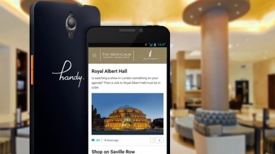 Montcalm hotels launches free Handy smartphone for guests
