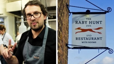 James Close of Raby Hunt whose restaurant has now joined an elite list after gaining Two Michelin Stars