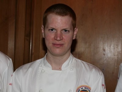 Alex Hucker of The Four Seasons, the Chaine des Rotisseurs UK Young Chef of the Year