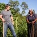 Ashley Palmer-Watts and Joyce Kadenge, his Kenyan host, take a break from Joyce's daily tasks - they both feature in a mini documentary showcasing Ashley's Chef Africa challenge