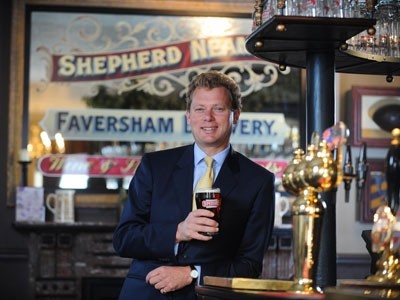 Jonathan Neame, chief executive of Shepherd Neame, has been named as the new chair of the BBPA