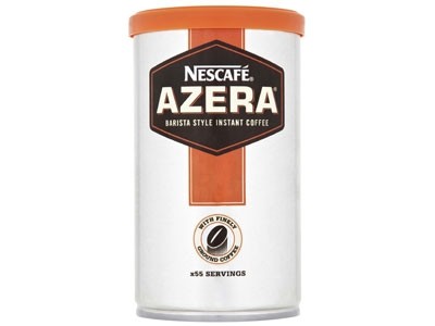 Nescafé Azera combines finely ground beans with instant coffee 