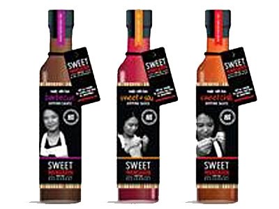 Three sauces under the Sweet Mandarin brand name - Barbecue, Sweet Chilli and Sweet and Sour - went on sale at Chinese grocer Wing Yip last month