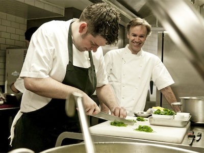 Head chef Alex Penhaligon (left) will ovesee day-to-day operations at Aalto Restaurant, while Wareing (right) will take up an advisory role