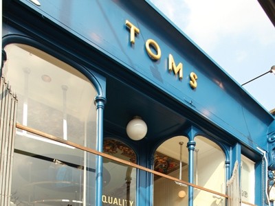 New Tom’s retains a traditional British sweet shop theme in homage to the site's former life