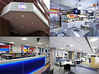 Hospitality House features a reception, bar, cellar and café training areas along with a state-of-the-art training kitchen