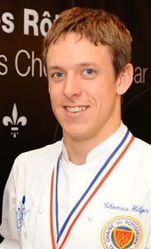 Thomas Helyer, the 2009 Chaine des Rotisseurs Young Chef of the Year